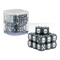 Dice Cube Grey - 20 st 20 tärningar till Warhammer 40K/Sigmar